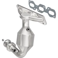Front 2001-2005 Ford Escape 3.0L | 2003-2005 Mazda Tribute 3.0L California Grade CARB Compliant Direct-Fit Manifold Catalytic Converter image 1