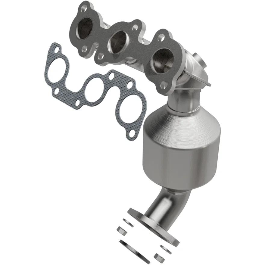 Rear HM Grade Federal / EPA Compliant Direct-Fit Manifold Catalytic Converter