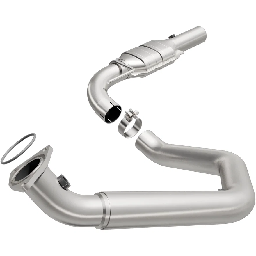 Left HM Grade Federal / EPA Compliant Direct-Fit Catalytic Converter