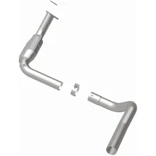 Left 2003-2006 Hummer H2 6.0L OEM Grade Federal / EPA Compliant Direct-Fit Catalytic Converter image 3