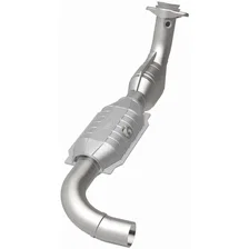 Left 1999-2000 Ford Expedition 4.6L California Grade CARB Compliant Direct-Fit Catalytic Converter image 3