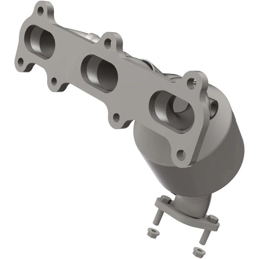 Rear 2004 Hyundai Santa Fe 2.7L HM Grade Federal / EPA Compliant Direct-Fit Manifold Catalytic Converter