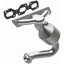 Front 2001-2002 Mercury Cougar 2.5L California Grade CARB Compliant Direct-Fit Manifold Catalytic Converter image 2