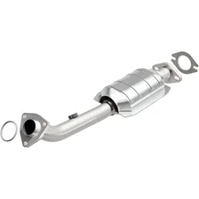 Rear Left 2001-2004 Nissan Pathfinder 3.5L | 2002-2003 INFINITI QX4 3.5L OEM Grade Federal / EPA Compliant Direct-Fit Catalytic Converter image 1