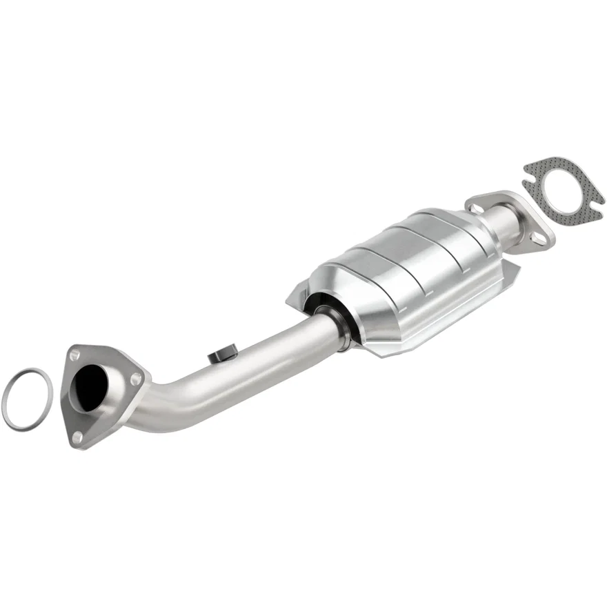 Rear Left 2001-2004 Nissan Pathfinder 3.5L | 2002-2003 INFINITI QX4 3.5L OEM Grade Federal / EPA Compliant Direct-Fit Catalytic Converter