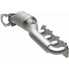 Front Right 2002-2004 Volkswagen Passat 4.0L California Grade CARB Compliant Direct-Fit Manifold Catalytic Converter image 2