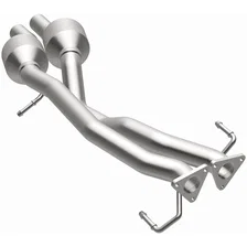 Rear 2007-2009 Audi Q7 3.6L | 2007-2009 Volkswagen Touareg 3.6L California Grade CARB Compliant Direct-Fit Catalytic Converter image 2