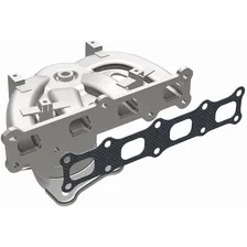 OEM Grade Federal / EPA Compliant Direct-Fit Manifold Catalytic Converter image 2