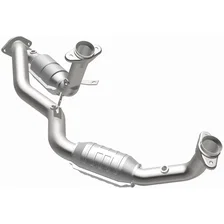 Front 1996-1999 Ford Taurus 3.4L California Grade CARB Compliant Direct-Fit Catalytic Converter image 2