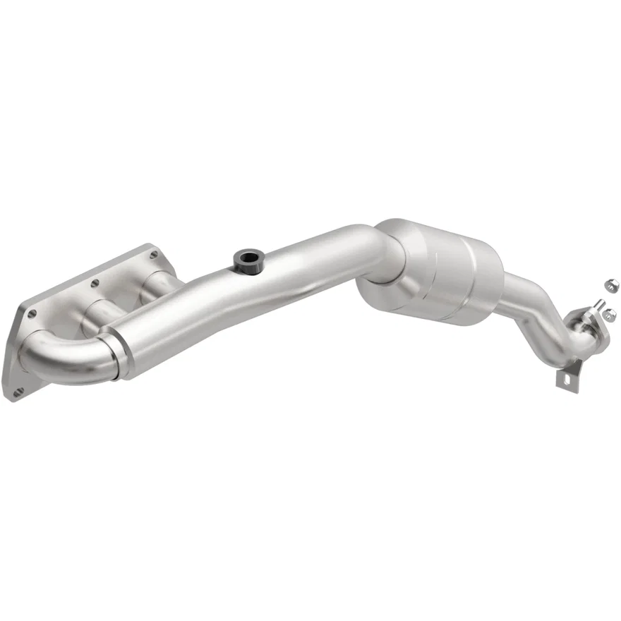 Rear Left 2005-2009 Audi A8 Quattro 6.0L OEM Grade Federal / EPA Compliant Direct-Fit Manifold Catalytic Converter