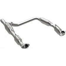 Front OEM Grade Federal / EPA Compliant Direct-Fit Catalytic Converter for Ford image 2