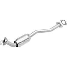 Rear Left 1999-2002 Nissan Frontier 3.3L California Grade CARB Compliant Direct-Fit Catalytic Converter image 1