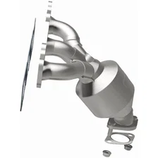 Rear 2007-2009 Hyundai Santa Fe 3.3L | 2007-2012 Hyundai Veracruz 3.8L OEM Grade Federal / EPA Compliant Direct-Fit Manifold Catalytic Converter image 3