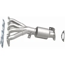 Front 2004-2005 Chevrolet Malibu 2.2L California Grade CARB Compliant Direct-Fit Manifold Catalytic Converter image 4