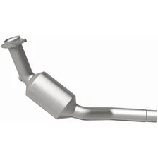 Left 2007-2009 Jaguar XK 4.2L California Grade CARB Compliant Direct-Fit Catalytic Converter image 3