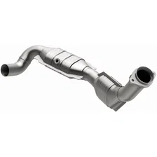 Left 2002-2004 Ford F-150 4.6L California Grade CARB Compliant Direct-Fit Catalytic Converter image 2