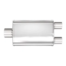 XL 4 X 9in. Oval Multi-Chamber Performance Exhaust Muffler image 1