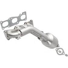 Left 2010-2012 Hyundai Genesis Coupe 3.8L OEM Grade Federal / EPA Compliant Direct-Fit Manifold Catalytic Converter image 1