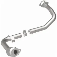 Right 2007-2009 Land Rover Range Rover Sport 4.2L California Grade CARB Compliant Direct-Fit Catalytic Converter image 2