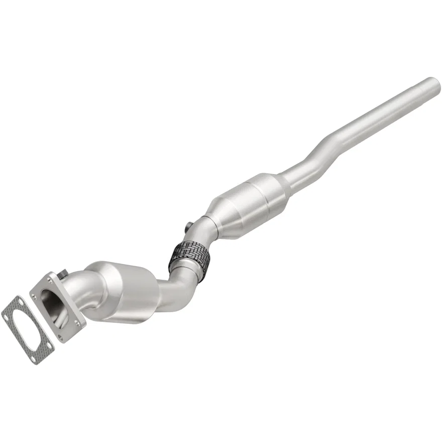 Left 2001-2002 Audi S4 2.7L | 2001-2002 Audi Allroad Quattro 2.7L California Grade CARB Compliant Direct-Fit Catalytic Converter