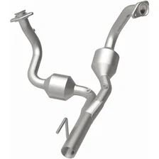 Front 2002-2004 Jeep Grand Cherokee 4.7L California Grade CARB Compliant Direct-Fit Catalytic Converter image 3