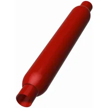 Redpack 3in. Round Glasspack Performance Exhaust Muffler image 3
