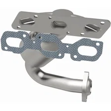 Front 2001-2002 Mercury Cougar 2.5L California Grade CARB Compliant Direct-Fit Manifold Catalytic Converter image 3