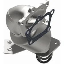 Front 2007-2012 Mazda CX-7 2.3L California Grade CARB Compliant Direct-Fit Manifold Catalytic Converter image 2