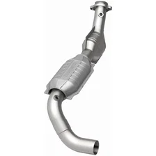 Left 1997-1998 Ford F-150 4.6L | 1997-1998 Ford F-250 4.6L HM Grade Federal / EPA Compliant Direct-Fit Catalytic Converter image 3