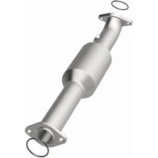 Right 2005-2011 Toyota Tacoma 4.0L California Grade CARB Compliant Direct-Fit Catalytic Converter image 3