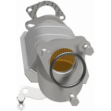 Left OEM Grade Federal / EPA Compliant Direct-Fit Catalytic Converter image 4