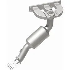 Rear 2003 BMW 325Ci 2.5L | 2003-2005 BMW 325i 2.5L California Grade CARB Compliant Direct-Fit Manifold Catalytic Converter image 3