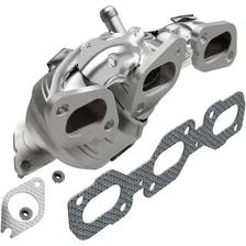 Rear HM Grade Federal / EPA Compliant Direct-Fit Manifold Catalytic Converter image 1