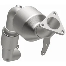 Front Right 2007-2010 Audi Q7 3.6L | 2008-2010 Volkswagen Touareg 3.6L OEM Grade Federal / EPA Compliant Direct-Fit Catalytic Converter image 2