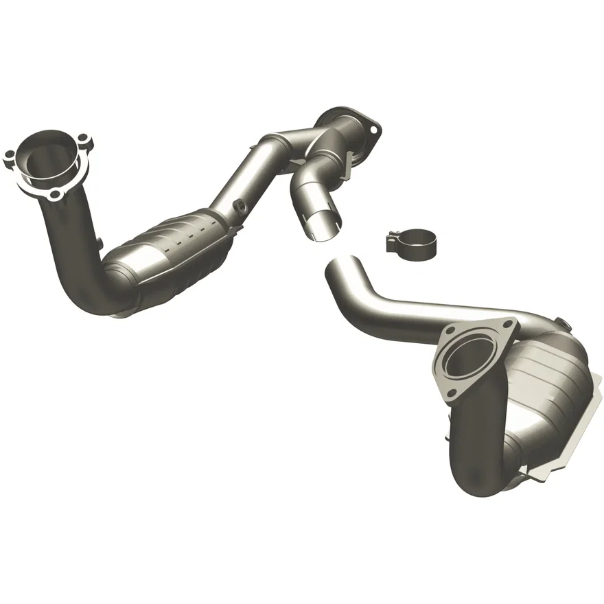 2003-2004 Chevrolet SSR 5.3L | 2005-2006 Chevrolet SSR 6.0L OEM Grade Federal / EPA Compliant Direct-Fit Catalytic Converter
