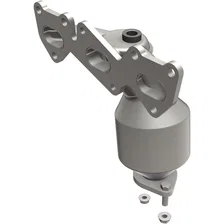 Rear OEM Grade Federal / EPA Compliant Direct-Fit Manifold Catalytic Converter image 1