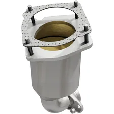 Front 2006 Chrysler Sebring 2.7L | 2006 Dodge Stratus 2.7L California Grade CARB Compliant Direct-Fit Catalytic Converter image 1