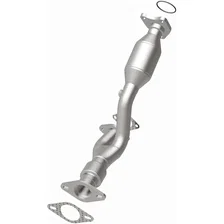 Rear 2007 Pontiac G6 3.5L | 2007 Saturn Aura 3.5L California Grade CARB Compliant Direct-Fit Catalytic Converter image 3