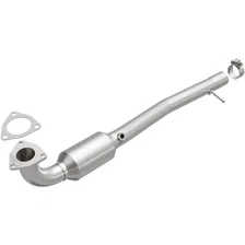 Left 2010-2012 Land Rover Range Rover 5.0L California Grade CARB Compliant Direct-Fit Catalytic Converter image 1