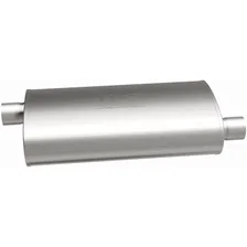 XL 4 X 9in. Oval Multi-Chamber Performance Exhaust Muffler image 4