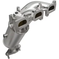 Front OEM Grade Federal / EPA Compliant Direct-Fit Manifold Catalytic Converter image 1