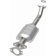 Rear Left 2001-2004 Nissan Pathfinder 3.5L | 2002-2003 INFINITI QX4 3.5L OEM Grade Federal / EPA Compliant Direct-Fit Catalytic Converter image 3