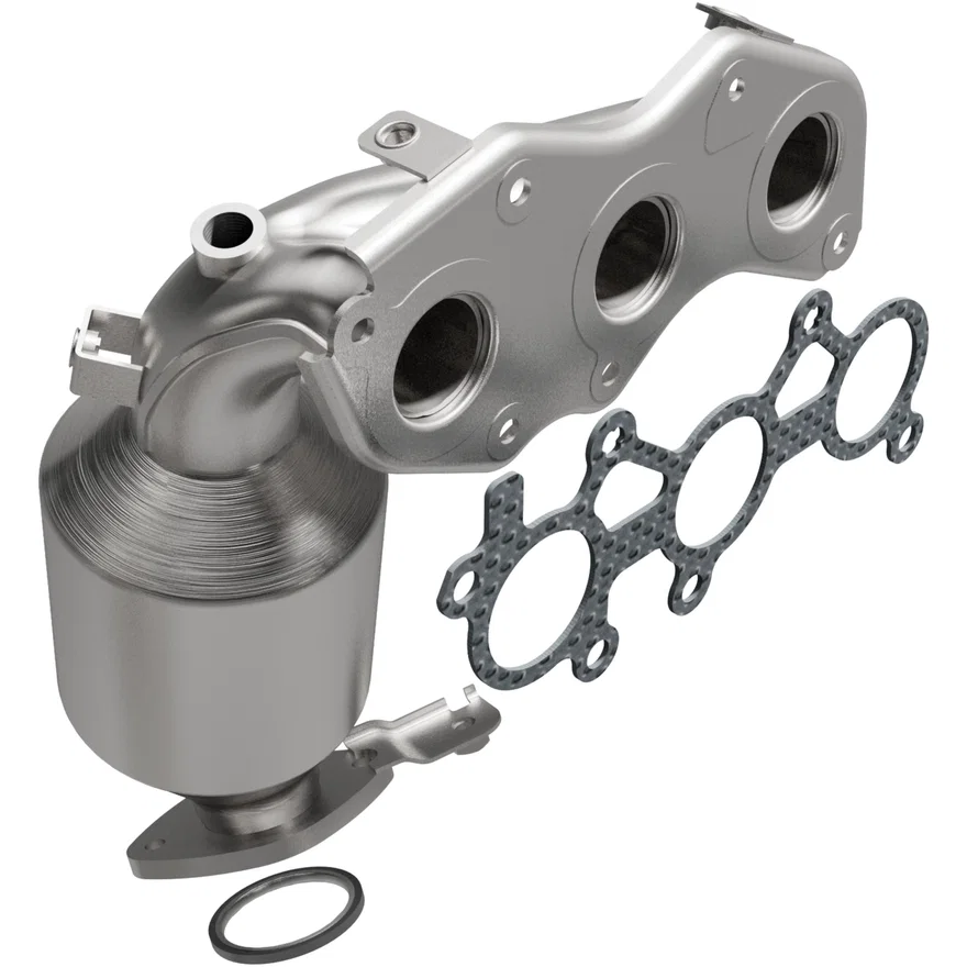 Front California Grade CARB Compliant Direct-Fit Manifold Catalytic Converter