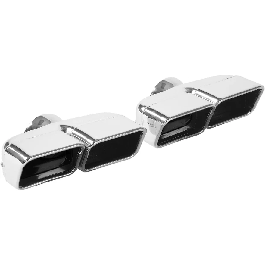 2.5 X 7.75in. Rectangle Polished Exhaust Tip