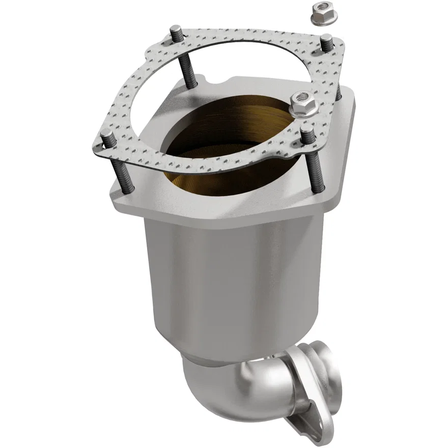 Front 2004-2005 Chrysler Sebring 2.7L | 2004-2005 Dodge Stratus 2.7L California Grade CARB Compliant Direct-Fit Catalytic Converter