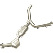 Right 1997-1998 Ford F-150 4.2L California Grade CARB Compliant Direct-Fit Catalytic Converter image 1