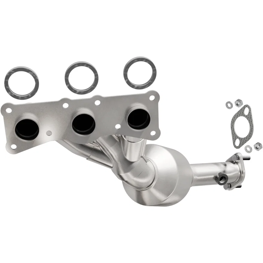 Rear 2007-2010 BMW X3 3.0L OEM Grade Federal / EPA Compliant Direct-Fit Manifold Catalytic Converter