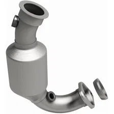 Front Right 2003 Jeep Liberty 3.7L California Grade CARB Compliant Direct-Fit Catalytic Converter image 4