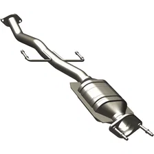 Rear 1995-1998 Mazda Protege 1.5L California Grade CARB Compliant Direct-Fit Catalytic Converter image 1
