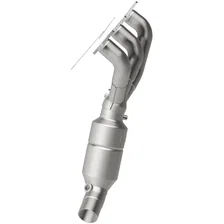 Rear 2001-2006 BMW M3 3.2L | 2001-2002 BMW Z3 3.2L OEM Grade Federal / EPA Compliant Direct-Fit Manifold Catalytic Converter image 3